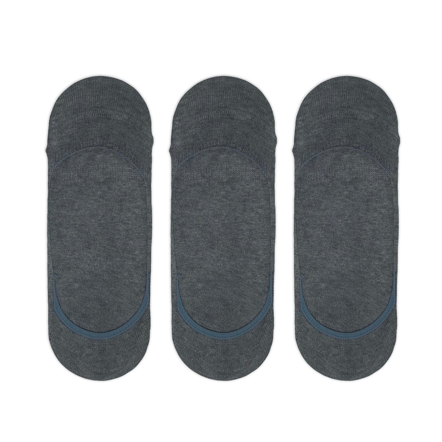 INVISIBLES GRAY 3 PACK Gri 3lü Görünmez Unisex Çorap Seti