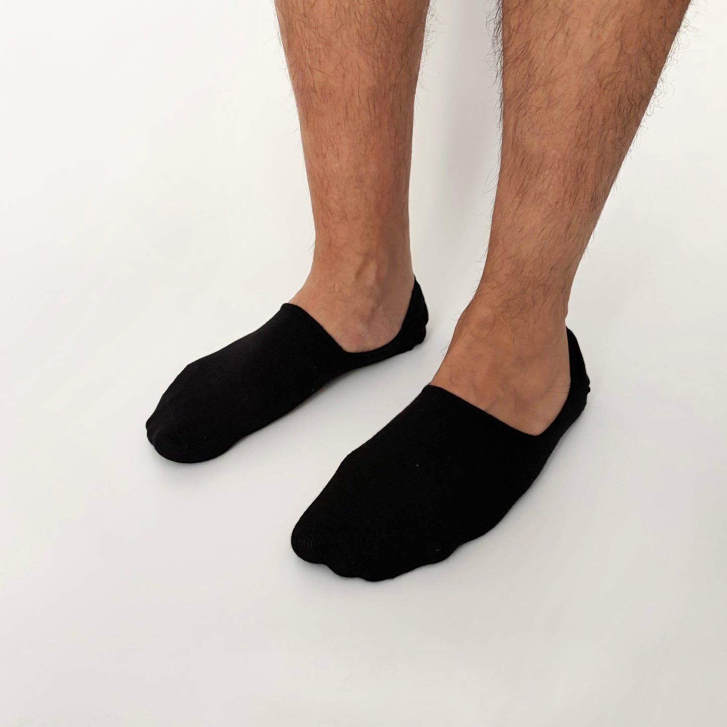 SNEAKER INVISIBLES BLACK 3 PACK Siyah 3lü Görünmez Spor Ayakkabı Unisex Çorap Seti - sixtimesfive