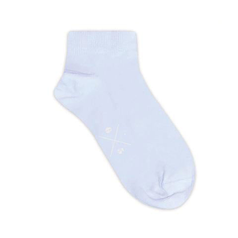 SHORT WHITE Beyaz Düz Kısa Unisex Çorap - sixtimesfive